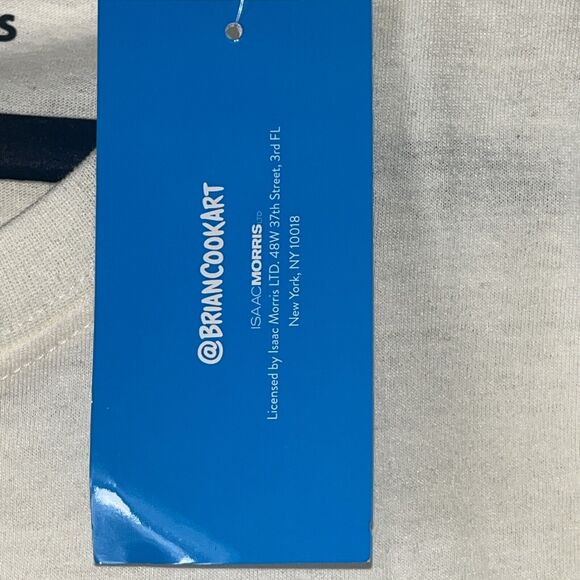 Butts On Things Burgers and Fries Graphic T Shirt Ivory - Picture 4 of 8